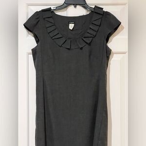 Vintage J. Crew wool blend cap sleeve dress.